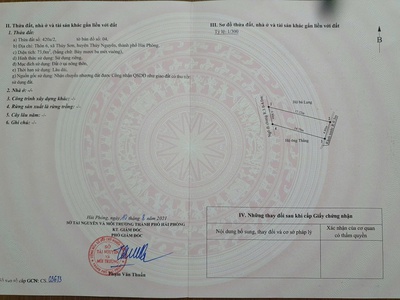 Bán đất Thuỷ Sơn,Thuỷ Nguyên, Hải Phòng 0