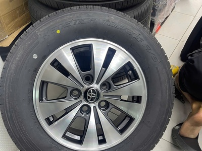 Thanh lý bộ mâm lốp cho xe Toyota Innova kích thước 14 inch 2