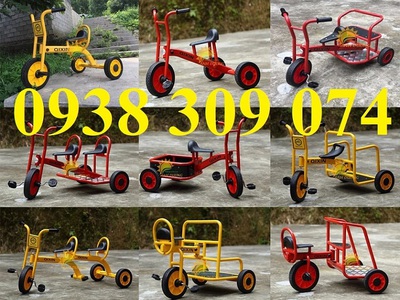 Xe đạp 3 bánh đơn mầm non, Xe đạp 3 bánh đôi mầm non 0