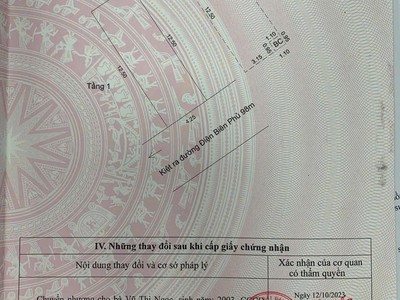 Chỉ 4,6 tỷ   shophouse 3 tầng trung tâm điện biên phủ - vị trí vàng   đầu tư sinh lời 0