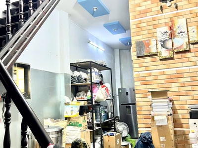 Nhà sổ hồng riêng chỉ 3 tỷ xíu 1 lầu đường 5m thông tân chánh hiệp q12 4