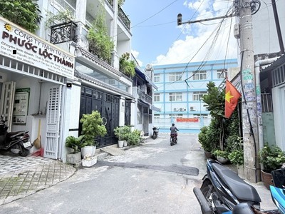 Mặt tiền đường nguyễn lộ trạch, quận tân phú - dt 74m2 4 x 18 m nhà c4 0