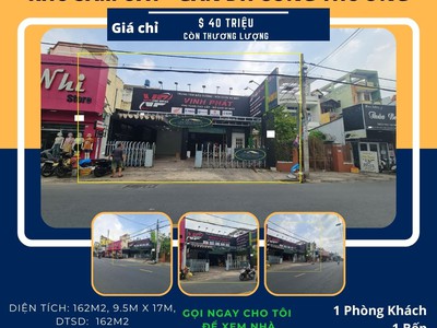 Cho thuê nhà mặt tiền tân kỳ tân quý 170m  - ngang 10m 0