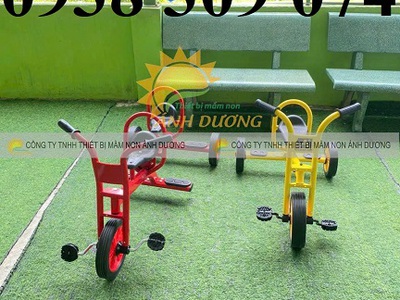 Xe đạp 3 bánh đơn mầm non, Xe đạp 3 bánh đôi mầm non 5