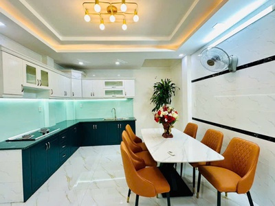 Siêu phẩm phạm văn chiêu gò vấp 45m2, giá 6,8 tỷ, 4 tầng, hẻm xe hơi,tặng nội thất, thương lượng 2