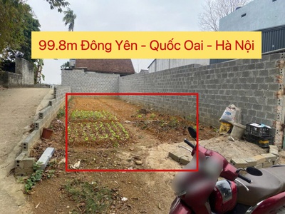 Siêu phẩm trục chính kinh doanh 99,8m tại đông yên-quốc oai-hà nội 0