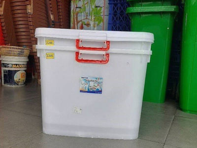 Thùng nhụa đa năng 220lit chính hãng Duy Tân bán giá rẻ tại TP.HCM 3