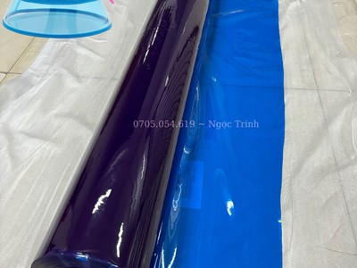 Báo giá màng nhựa pvc đủ màu, màng trong màu pvc 5