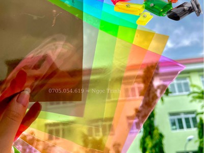 Báo giá màng nhựa pvc đủ màu, màng trong màu pvc 0