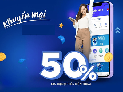 MobiFone khuyến mại 50 nạp tiền trả trước ngày 10/9 0