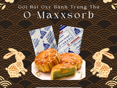Bánh Trung Thu tươi ngon nhờ gói hút Oxy SECCO 0