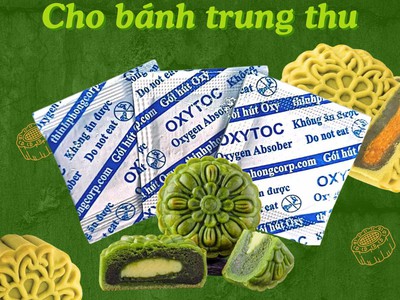 Biện pháp bảo quản bánh trung thu bằng gói hút oxy 0