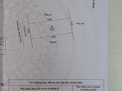 Cần tiền gấp muốn bán mảnh đất khu trường đại học thuộc dự án phía nam Hải Dương 1