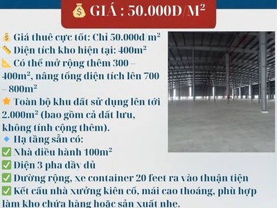  Cho Thuê Kho Xưởng   Vị Trí Tại Thường Tín 0