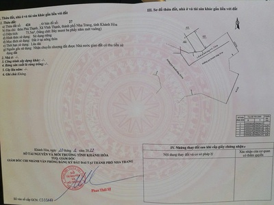 Bán đất thổ cư 73,5m đường 4m thôn phú thạnh, vĩnh thạnh, nha trang 4