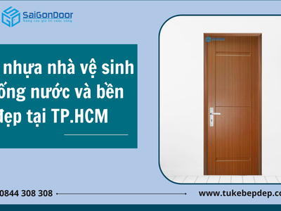 Cửa nhựa nhà vệ sinh chống nước và bền đẹp tại TP.HCM 2