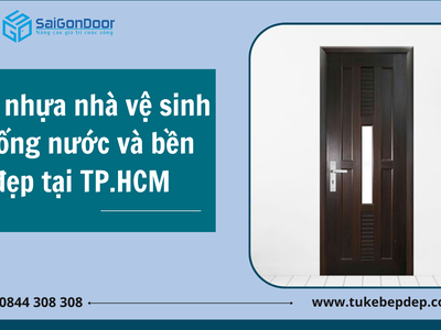Cửa nhựa nhà vệ sinh chống nước và bền đẹp tại TP.HCM 3