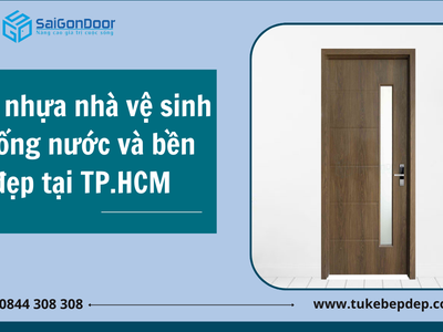 Cửa nhựa nhà vệ sinh chống nước và bền đẹp tại TP.HCM 4