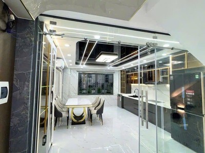 Siêu phẩm 5 tầng khu vip phân lô đường thạnh xuân 25, thới an, dt 85m2  4.5 x 19 , hẻm xe hơi 6m 2