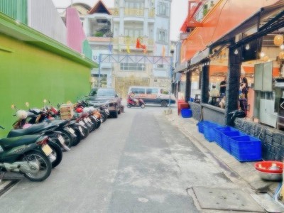 Bán nhà 2 mặt hẻm xe hơi vườn lài, tân phú   77m , 4 tầng, 5pn, giá chỉ 11 tỷ 0