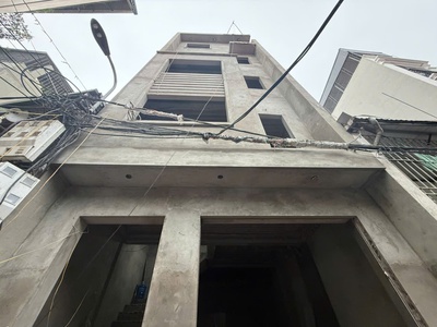 Nhà đẹp sắp hoàn thiện tại vân canh, hoài đức 40m, 5 tầng, ô tô đỗ gần 0