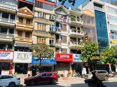 Bán nhà mặt phố vũ phạm hàm - xuân quỳnh, trung hoà, cầu giấy dt 70m2, mt 5m, thang máy, kd tuyệt 0