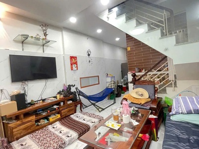 Bán nhà 2 tầng hẻm thông thoáng, cách đường xe hơi 20m huỳnh tấn phát, p. phú thuận quận 7   giá 1