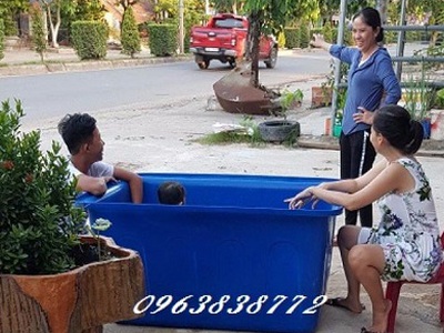 Đại lý bán thùng nhựa nuôi cá 2000lit giá rẻ, chất lượng cao 1