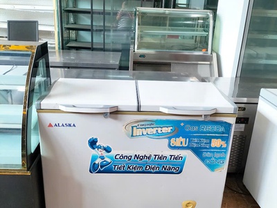 Tủ đông,mát 2 ngăn hiệu alaska dung tích 460 lít hàng mới 90 0