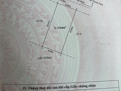 Lô biệt thự tuyến 2 Thanh Niên, Ngọc Xuyên, Đồ Sơn, Hải Phòng 170m. 0