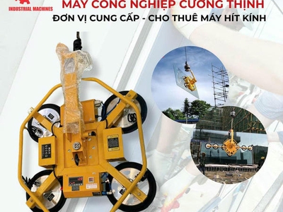 Thuê máy hít nâng kính điện Hà Nội   Đồng hành cùng công trình hiện đại 4