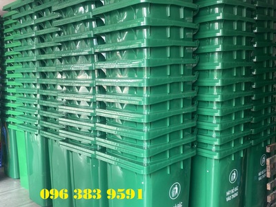 Thùng rác nhựa 240lit giá siêu tốt, bền đẹp, chất lượng cao 0