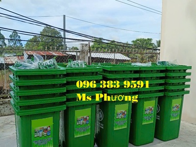 Thùng rác nhựa 240lit giá siêu tốt, bền đẹp, chất lượng cao 1