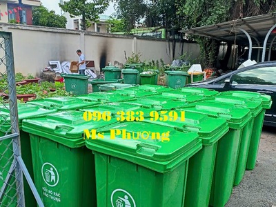 Thùng rác nhựa 240lit giá siêu tốt, bền đẹp, chất lượng cao 3