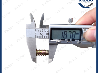 Kadiso  Ốc Cấy Có Vành M6x20 360c/1kg Chất Liệu Hợp Kim Kẽm Bền Bỉ Giữ Vị Trí Khi Lắp Đặt Dễ Lắp Đặ 6
