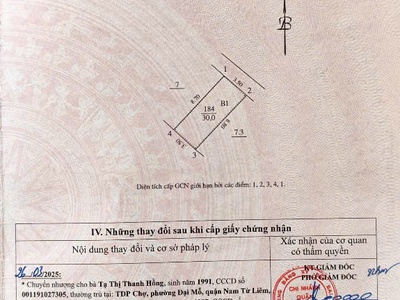Bán nhà phú đô 30m2 5 tầng nhỉnh 6 tỷ gần sân vận động mỹ đình 4