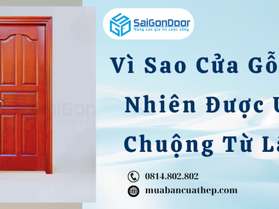 Vì Sao Cửa Gỗ Tự Nhiên Được Ưa Chuộng Từ Lâu 1