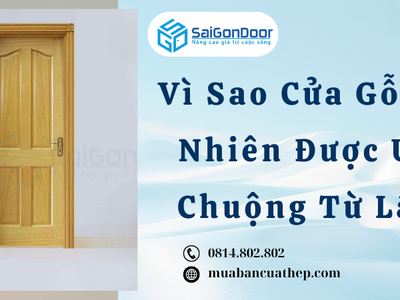Vì Sao Cửa Gỗ Tự Nhiên Được Ưa Chuộng Từ Lâu 2