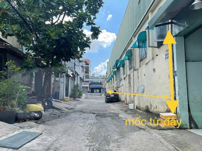 Bán xưởng 2mt trần thị cờ, p.thới an, q.12, hàng hiếm, giá 68 tỷ 1