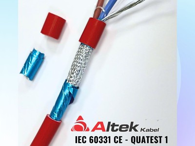 Cáp chống cháy chống nhiễu Altek Kabel 2x0.75mm    Đảm bảo an toàn   ổn định tín hiệu 3