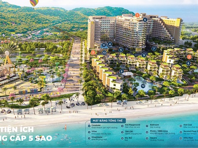 Resort Charm Long Hải, TT 50 nhận nhà full nội thất cao cấp và lợi nhuận 16, trả góp 1/ tháng 5