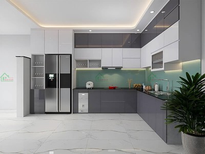 Thiết Kế Tủ Bếp Hiện Đại Chung Cư   Đẹp   Tiện Nghi   Tiết Kiệm Không Gian 6