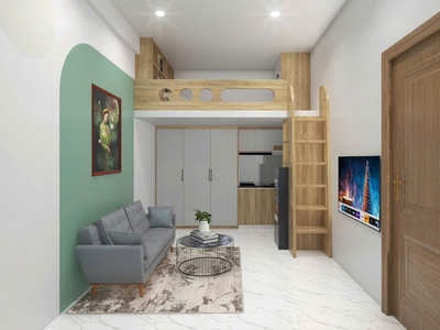 Bán toà căn hộ Minh Khai: 80m2, 7 tầng, 16 phòng, full nội thất 0