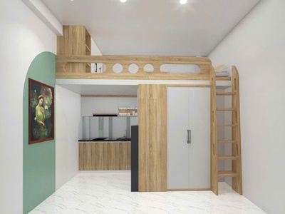 Bán toà căn hộ Minh Khai: 80m2, 7 tầng, 16 phòng, full nội thất 2