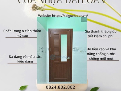 Cửa Nhựa Đài Loan   Đẹp Bền Rẻ, Mua Liền Tay 0