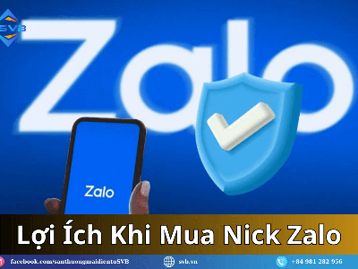 Địa chỉ mua nick Zalo có sẵn OTP, hạn chế rủi ro checkpoint 3