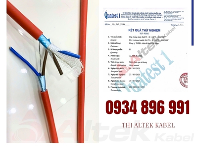 Dây cáp chống cháy chống nhiễu 2 0.75 E GFT Altek Kabel   Hàng sẵn kho 1