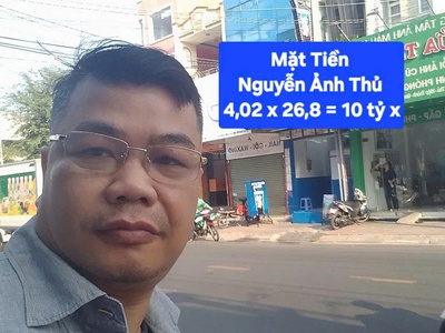 Nhà mặt tiền nguyễn ảnh thủ hiệp thành q12 hồ chí minh 106m2 có 10 tỷ x 0