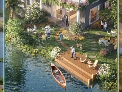 Căn biệt thự song lập phân khu biệt thự đảo eco retreat giá 20 tỷ. thanh toán tự do 1