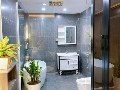 Nhà Mặt ngõ minh khai Đối diện Times city ô tô vào nhà DT 55m2x5T thang máy full nội thất 1